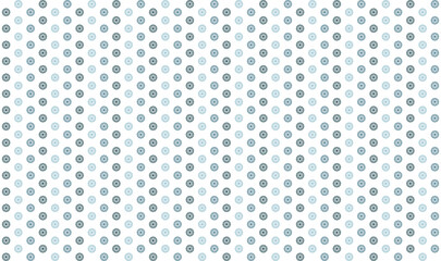 Seamless abstract pattern with stencil circle round in light and blue-gray on white  background. Vector illustration, for masculine shirt lady dress cloth textile cover wallpaper decoration print