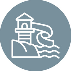 Water Park Icon