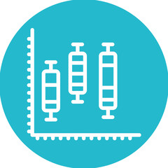 Fototapeta premium Box Plot Icon