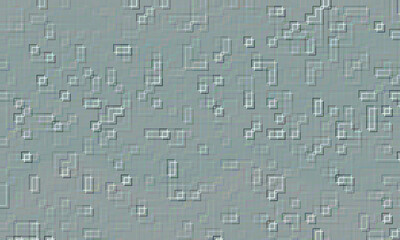 Interlocking geometric forms grey digital design 20