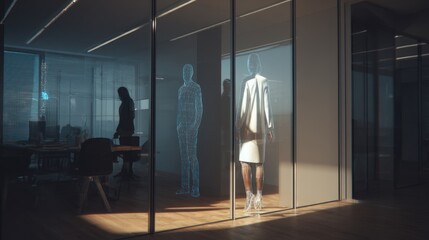 Corporate Office Hologram Presentation