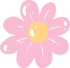 Simple Flower Flat Design
