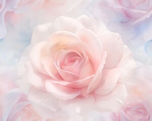 pink roses background