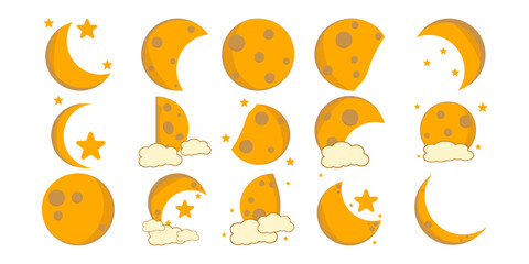 Space Moon Illustration