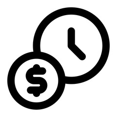 passive income  icon for illustration