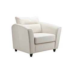 Luxurious leather couch and lehnstuhl design, creating a comfortable and elegant living space at home for relaxation