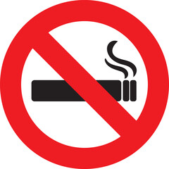 No smoking sign vector icon © Rakib GFX