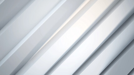 Obraz premium Abstract geometric patterns in white and gray, minimalist industrial design with clean textures and subtle shadows, conveying modern simplicity and