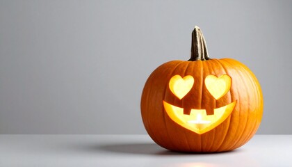 halloween pumpkin isolated on white