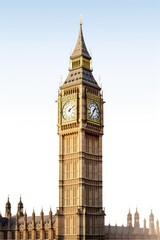 Obraz premium Big ben clock tower architecture building housing.
