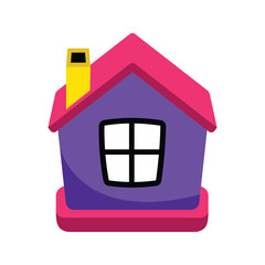 Shelter Home Vector style icon. Eps 10 file