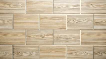Light beige wood tile wall paneling background texture