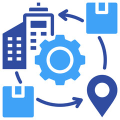 Supply Chain Icon