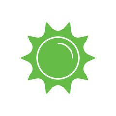 Sun Vector icon