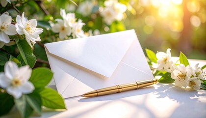 Pen and paper for writing notes, letters, and business documents