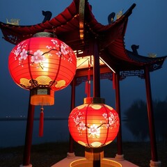 chinese new year lanterns