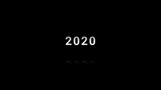 Dynamic vertical scrolling timeline text reveal motion graphic animation on transparent background