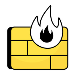 Security Colored Outline Icons Pack