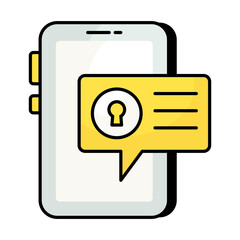 Security Colored Outline Icons Pack