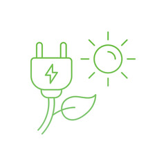 Green Energy Vector icon