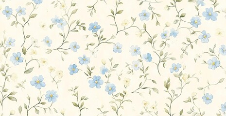 the abstract floral and leafy nature of the image, while also hinting at the playful and decorative tags like paw, dog, coffee