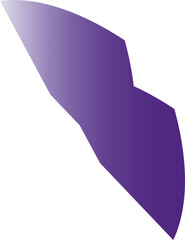 Purple Abstract Icons – Minimal Decorative Elements for Modern Design