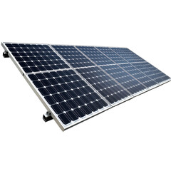 A solar panel with shadow, solar energy, green energy, Watercolor A solar panel with shadow, solar energy, green energy, isolated on transparent background