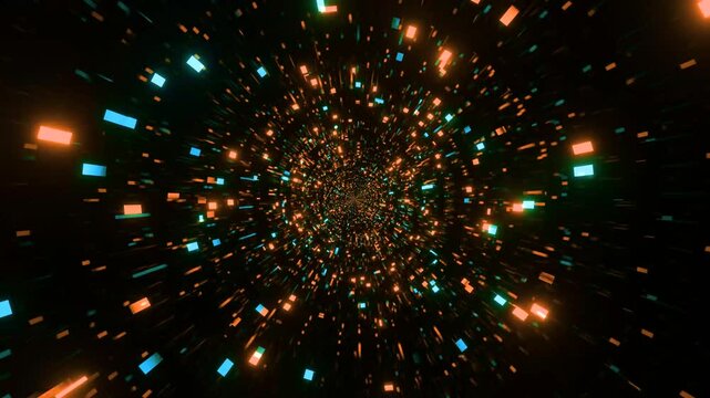 Video of abstract vj noun background