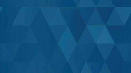 Obraz premium Abstract geometric shapes create a soothing design in various blue tones, evoking a sense of calm and tranquility in a contemporary style.