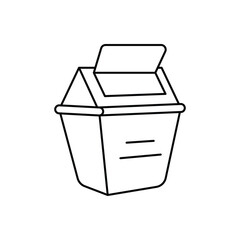 Recycle Bin Vector icon