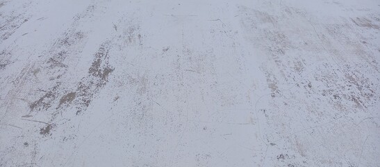 Distressed White Surface with Scratches and Dirt