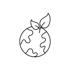 Earth Day Vector icon