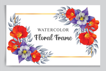 Romantic hand drawing floral background
