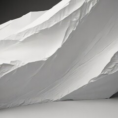 Deep creases, textured white paper, worn edges , art, folds