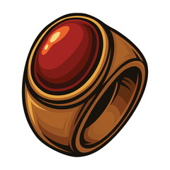 Akik rings vector logo illustration