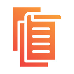 Fototapeta premium Paper Icon