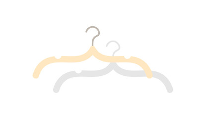 png minimalist hanger for clothing storage boutique fashion accessory black white outfit utility fabric craftsmanship modern line art presentation stylish decorative design

