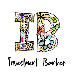 Investment Banker Design with Leopard Print and Flowers