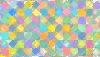 motif de mosaïque colorée
