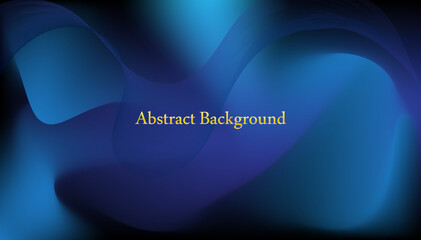 Abstract blue background with glowing geometric lines. Modern blue gradient square shape design. Futuristic technology concept. Suit for brochure, corporate, website, poster, banner, cover modern