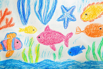 Naklejka premium 熱帯魚いろいろ