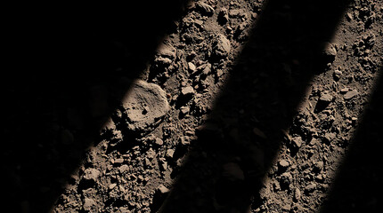 Fototapeta premium Dark Soil Texture Background High-Resolution Image for Design Projects