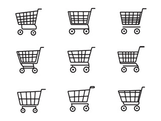 Elegant Cart Full Line Art Design for Modern Use