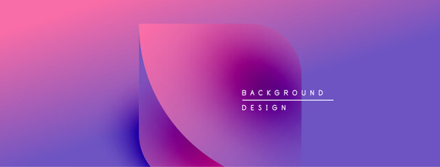 Abstract gradient background. Purple, pink hues blend smoothly. Minimalist design with text element. Modern aesthetic, clean composition.