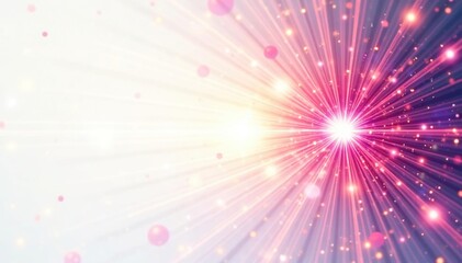 Abstract starburst design, white background, radiant, bright light explosion , white shine, abstract light