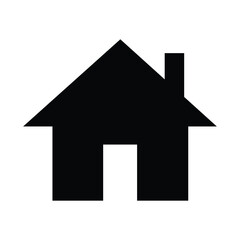 Home Icon - House Symbol for Real Estate and User Interface Design