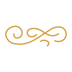 Elegant Gold Divider Ornament Ellement