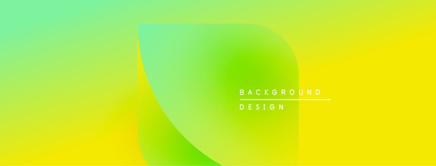 Abstract gradient background. Soft yellow, green hues blend smoothly. Minimalist design with text elements present. Simple, modern aesthetic.