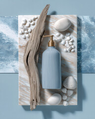 Stylish flat-lay inspired composition featuring elegant accessories and modern details, designed to showcase minimalist beauty