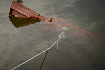 Senior citizen fishing with magnet in city lake found guns